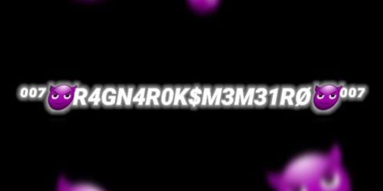 Imagem do grupo de WhatsApp 007😈R4GN4R0K$M3M31RØ😈007