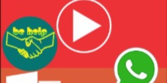 Imagem do grupo de WhatsApp MATERIAIS / APOIO BE HELP