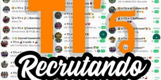 Imagem do grupo de WhatsApp RECRUTAMENTO ▪Ti'ร▪