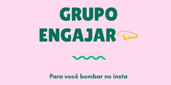 Imagem do grupo de WhatsApp Projeto engajar