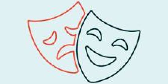 Imagem do grupo de WhatsApp Comédia 🎭