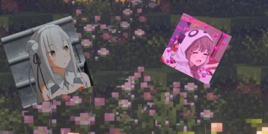 Imagem do grupo de WhatsApp ✞ Minecraft e animes༄🌹