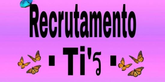 Imagem do grupo de WhatsApp 🦋Recrutamento ▪Ti'ร▪🦋