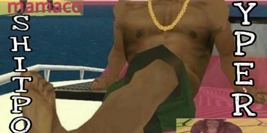 Imagem do grupo de WhatsApp ("HYPER💯🤡SHITPOST£🤡")