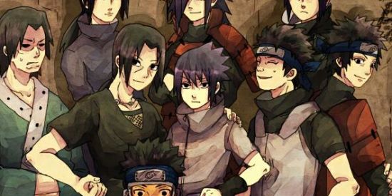 Imagem do grupo de WhatsApp Clã Uchiha