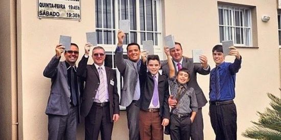 Imagem do grupo de WhatsApp Testemunhas de Jeová