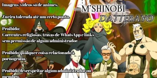 Imagem do grupo de WhatsApp ⚔️⛓️•ᴍ'sʜɪɴᴏʙɪ//ᴅᴀᴛᴛᴇʙᴀʏᴏ•⛓️