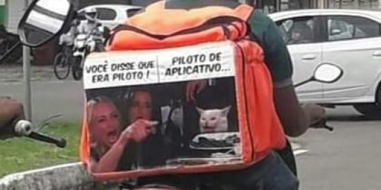 Imagem do grupo de WhatsApp 🛵Memes Delivery 🏍️📦