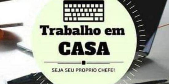 Imagem do grupo de WhatsApp Trabalhe em casa links