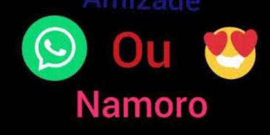Imagem do grupo de WhatsApp Amizade ou namoro