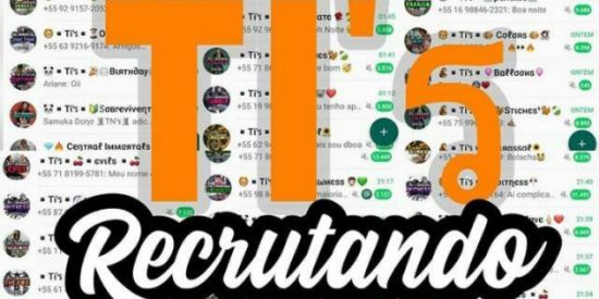 Imagem do grupo de WhatsApp RECRUTAMENTO Ti'ร