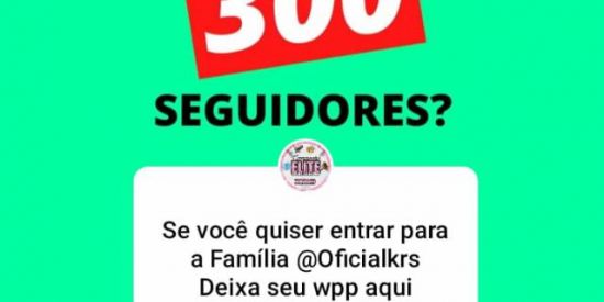Imagem do grupo de WhatsApp Recrutamento Krs