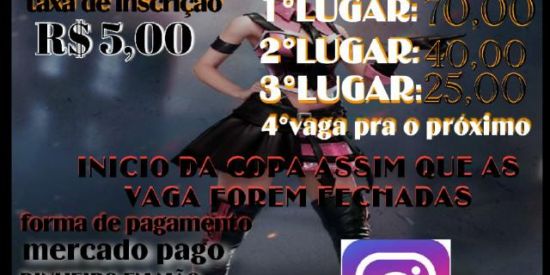 Imagem do grupo de WhatsApp Pré inscr da copa AMN 2°EDIÇÃO