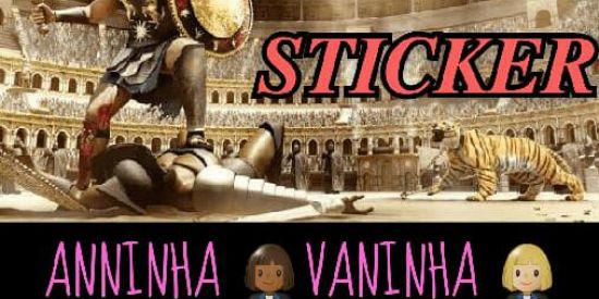 Imagem do grupo de WhatsApp ARENA STICKER