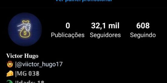 Imagem do grupo de WhatsApp Vende-se conta 32k