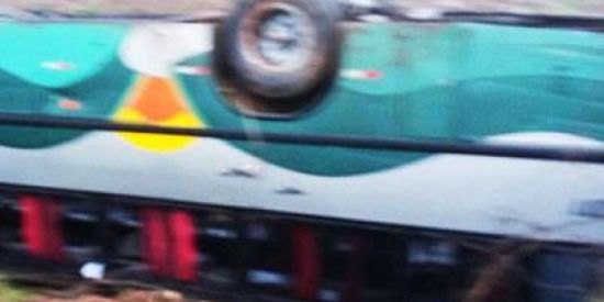 Imagem do grupo de WhatsApp Capotei o ônibus