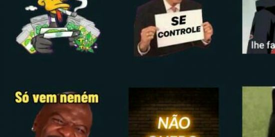 Imagem do grupo de WhatsApp Apenas figurinhas 😀😃