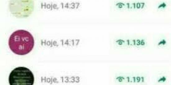 Imagem do grupo de WhatsApp Views nos stts