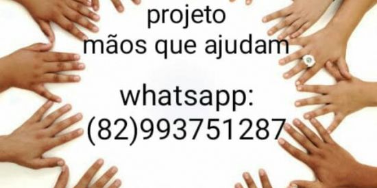 Imagem do grupo de WhatsApp Projeto mãos que ajudam 🤝🏻