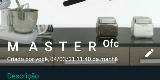 Imagem do grupo de WhatsApp M A S T E R   ofç