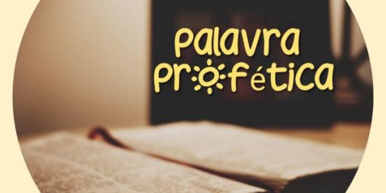 Imagem do grupo de WhatsApp A palavra profética