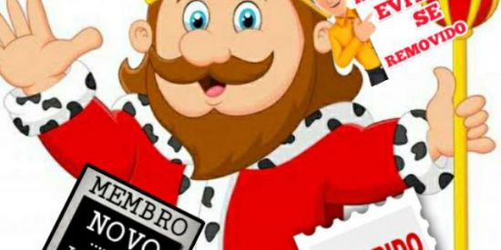 Imagem do grupo de WhatsApp REI DAS FIGURINHAS