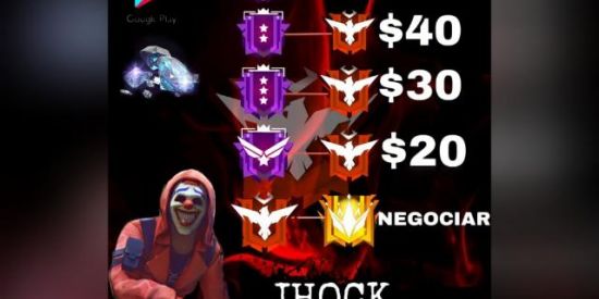 Imagem do grupo de WhatsApp UPA CONTA FREE FIRE 🏅