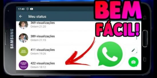 Imagem do grupo de WhatsApp Vizu no status🤩
