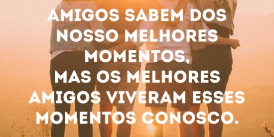 Imagem do grupo de WhatsApp Amizade