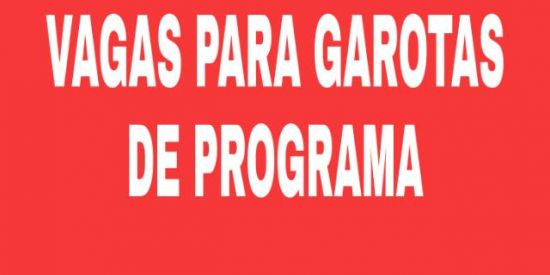 Imagem do grupo de WhatsApp Vagas para garotas de programa