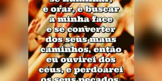 Imagem do grupo de WhatsApp Minuto de Oração