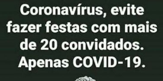 Imagem do grupo de WhatsApp QUARENTENA 😂🥳😷