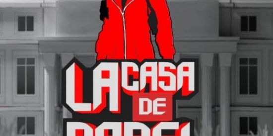 Imagem do grupo de WhatsApp Lá Casa De Papel