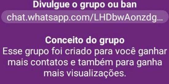 Imagem do grupo de WhatsApp Bomba status 💥🔥