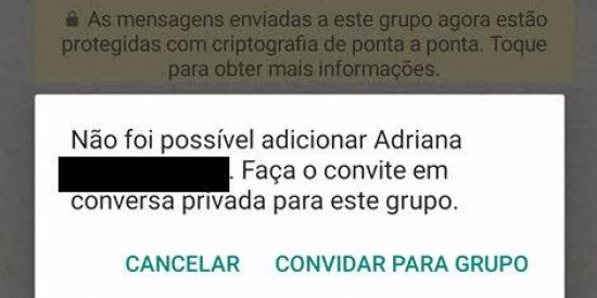 Imagem do grupo de WhatsApp Adicionem alguém😳