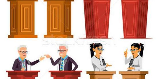 Imagem do grupo de WhatsApp DEBATES