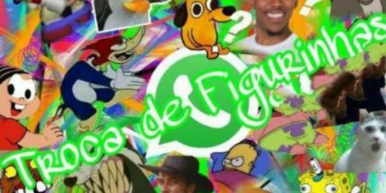 Imagem do grupo de WhatsApp Figurinhas