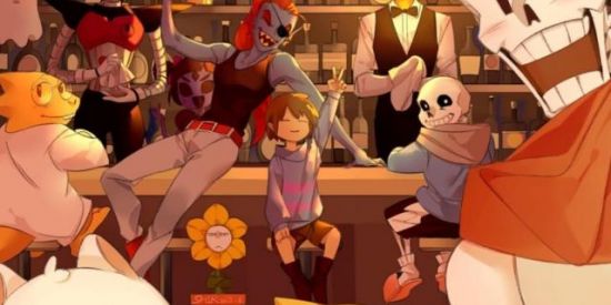 Imagem do grupo de WhatsApp ★Bar do Grillby's ☕︎