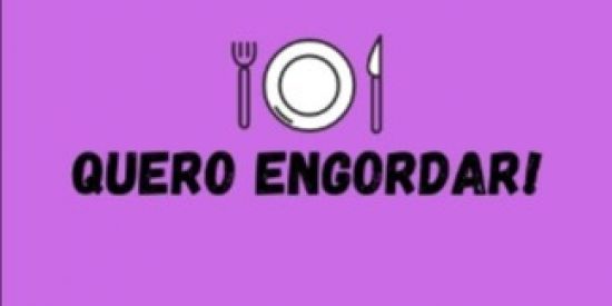 Imagem do grupo de WhatsApp Quero engordar! 💪🏼🍽️