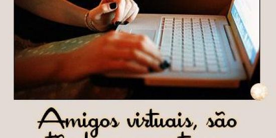Imagem do grupo de WhatsApp Amigos virtuais✌🏻