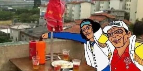 Imagem do grupo de WhatsApp one piece