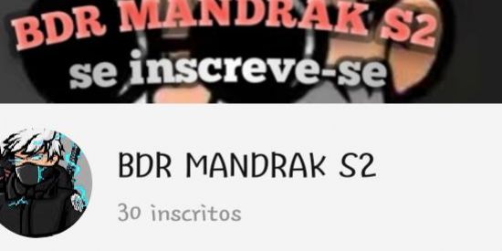 Imagem do grupo de WhatsApp INSCRITOS BDR MANDRAK S2