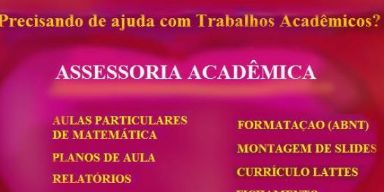 Imagem do grupo de WhatsApp Assessoria Acadêmica