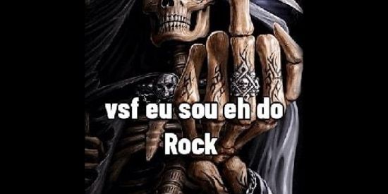 Imagem do grupo de WhatsApp VOCE É ROCK? 🤤😡🤘