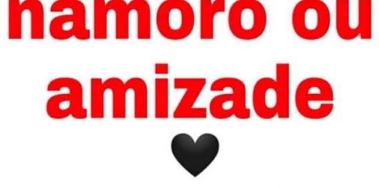 Imagem do grupo de WhatsApp NAMORO OU AMIZADE.❤