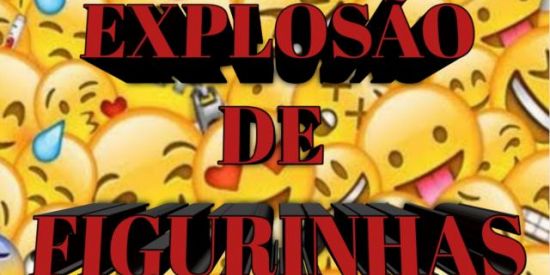 Imagem do grupo de WhatsApp explosão de figurinhas😁😁