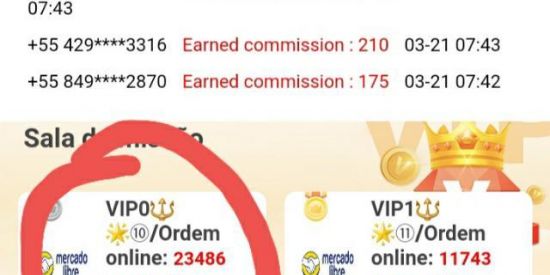 Imagem do grupo de WhatsApp VEM GANHAR DINHEIRO 🤑🍀