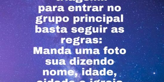 Imagem do grupo de WhatsApp Namoro cristão 2