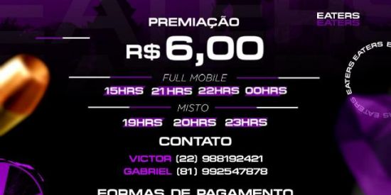 Imagem do grupo de WhatsApp DIÁRIO FREE FIRE 0,75