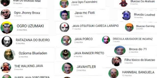 Imagem do grupo de WhatsApp HATERS DO BLUEZAO